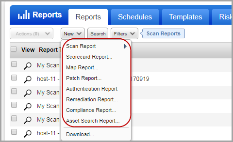 Create Reports 